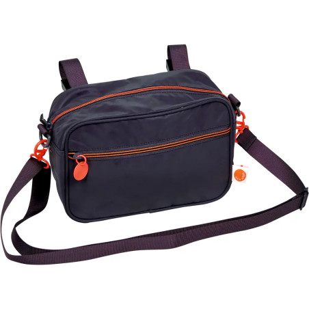 Lenkertasche - Uni dunkelgrau