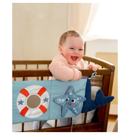 CosyBooks: Babys Activity-Kissen - Lieber Wal