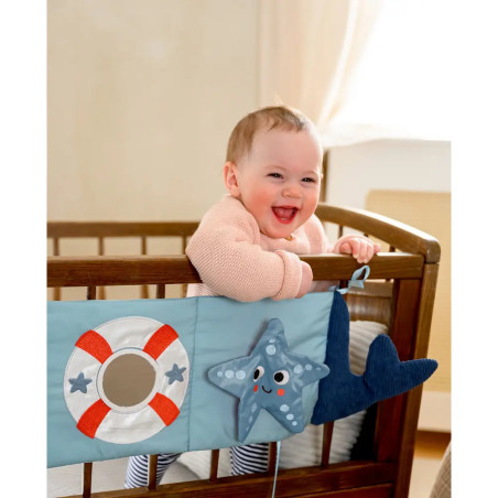CosyBooks: Babys Activity-Kissen - Lieber Wal