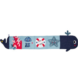CosyBooks: Babys Activity-Kissen - Lieber Wal