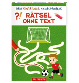 Mein kunterbunter Kindergartenblock - Rätsel ohne Text (Sport)