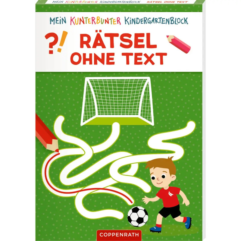 Mein kunterbunter Kindergartenblock - Rätsel ohne Text (Sport)