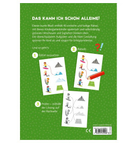 Mein kunterbunter Kindergartenblock - Rätsel ohne Text (Sport)