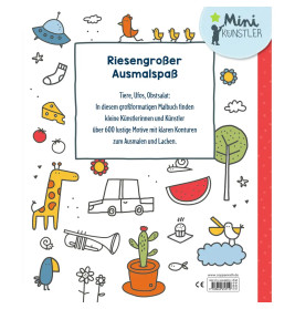Mein großes Nie-wieder-Langeweile-Malbuch