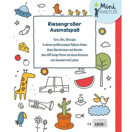 Mein großes Nie-wieder-Langeweile-Malbuch