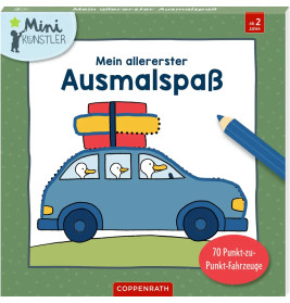 Mein allererster Ausmalspaß - 70 Punkt-zu-Punkt-Fahrzeuge