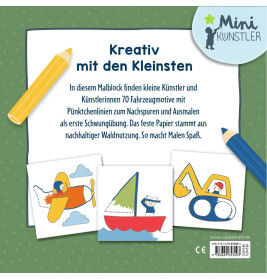 Mein allererster Ausmalspaß - 70 Punkt-zu-Punkt-Fahrzeuge