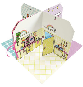 Cozy Stickerhaus - Kleines Einhorn