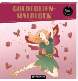 Goldfolien-Malblock