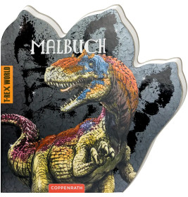 Malbuch (T-Rex World)