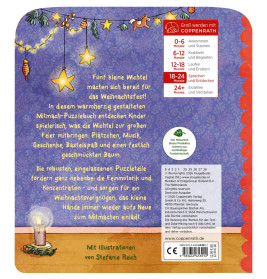Mein Mitmach-Puzzle-Buch: 5 Wichtel feiern Weihnachten