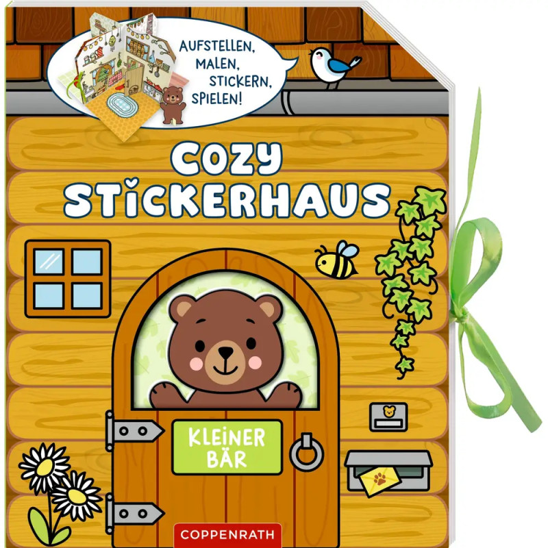 Cozy Stickerhaus - Kleiner Bär