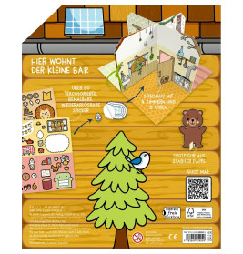 Cozy Stickerhaus - Kleiner Bär