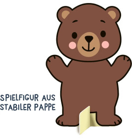 Cozy Stickerhaus - Kleiner Bär