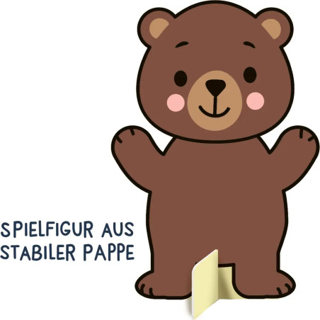 Cozy Stickerhaus - Kleiner Bär
