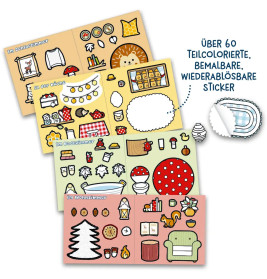 Cozy Stickerhaus - Kleiner Bär