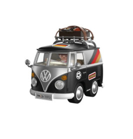 PLAYMOBIL Volkswagen T1 Camper GER Edition (72313) – Detailgetreues Modell mit Ausstattung