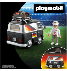 PLAYMOBIL Volkswagen T1 Camper GER Edition (72313) – Detailgetreues Modell mit Ausstattung