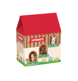 Schleich® Mein tierischer Osterstall – Bauernhof-Set mit Tieren & Zubehör (42813)