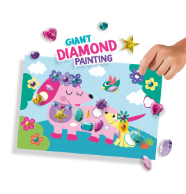 SES Mega-Set Diamond Painting: Funkelnde Meisterwerke selbst gestalten ab 8 Jahren