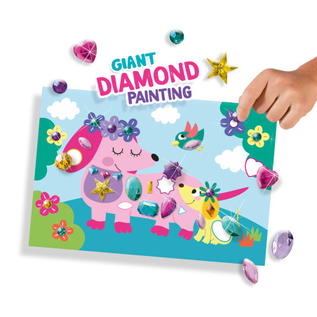 SES Mega-Set Diamond Painting: Funkelnde Meisterwerke selbst gestalten ab 8 Jahren
