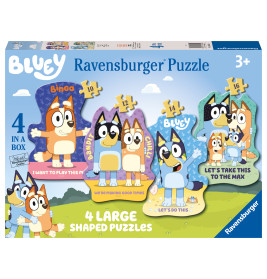 Ravensburger Puzzle 'Auf geht's!' – 4 konturgeformte Kinderpuzzles ab 3 Jahren