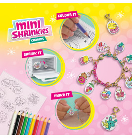 SES Creative Mini Shrinkies: Charms Best Friends Bastelset – Freundschafts-Schmuck selbst gestalten