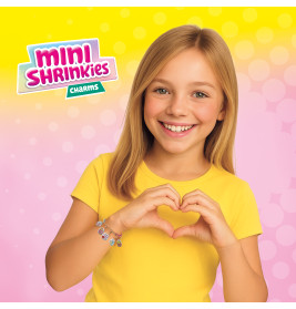 SES Creative Mini Shrinkies: Charms Best Friends Bastelset – Freundschafts-Schmuck selbst gestalten