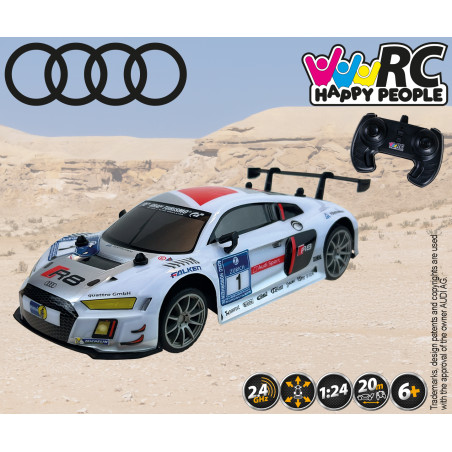 Happy People RC Audi R8 1:24 – Detailgetreues Modell mit 2,4GHz