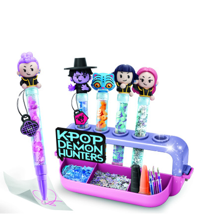 Clementoni Stift-Atelier: KPOP Demon Hunters Kreativset | Stifte gestalten | Ab 3 J.
