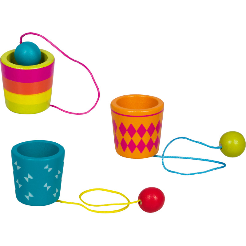 Fangbecher - Bunte Geschenke, sortiert