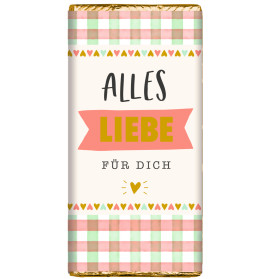 Glücks-Schokolade - Viel Glück (30 g), sortiert
