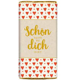Glücks-Schokolade - Viel Glück (30 g), sortiert