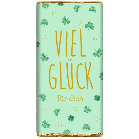 Glücks-Schokolade - Viel Glück (30 g), sortiert
