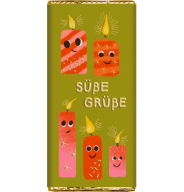 Schokolade Süße Weihn.grüße - Fröhl. Weihnachten