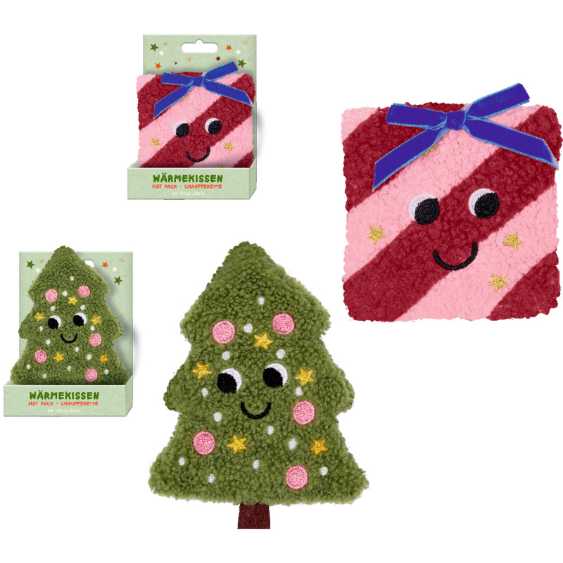 Wärmekissen - Fröhliche Weihnachten, sortiert