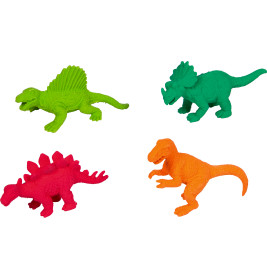 3D-Radierer - T-Rex World, sortiert