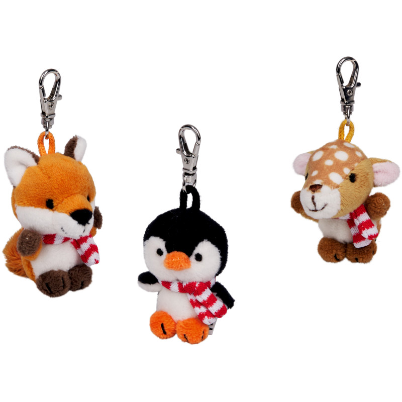 Anhänger Reh/Fuchs/Pinguin - Fröhliche Weihnachten - sortie