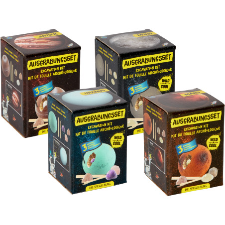 Edelstein-Ausgrabungsset Planet - Wild+C