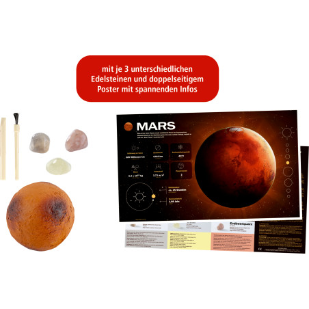 Edelstein-Ausgrabungsset Planet - Wild+C