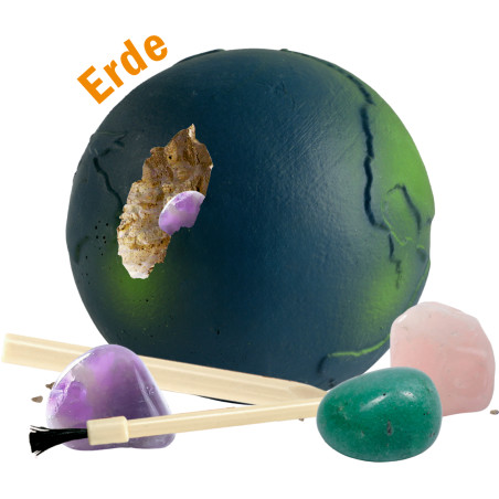 Edelstein-Ausgrabungsset Planet - Wild+C