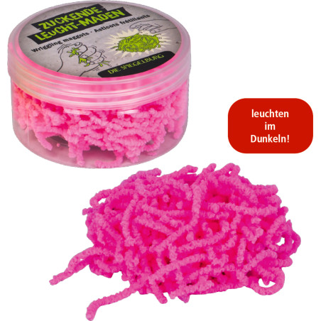 Zuckende Leucht-Maden - Wild+Cool, sortiert