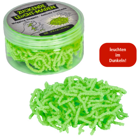 Zuckende Leucht-Maden - Wild+Cool, sortiert