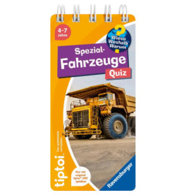 Ravensburger tiptoi® Wieso? Weshalb? Warum? Spezialfahrzeuge – Interaktives Wissen