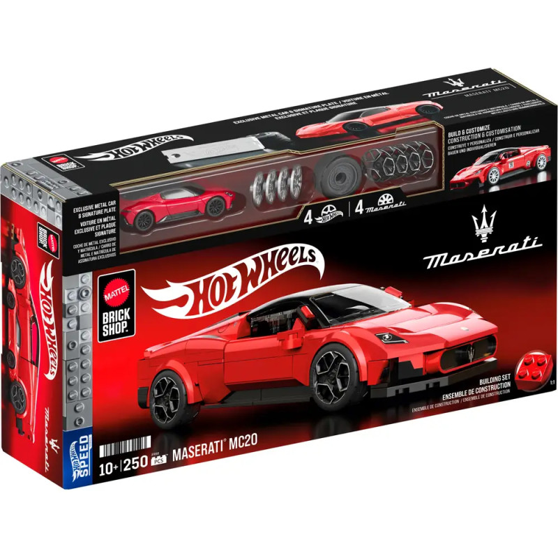Hot Wheels Building SPEED SERIES MASERATI