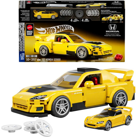 Mattel Brick Shop Hot Wheels Speed Honda 1