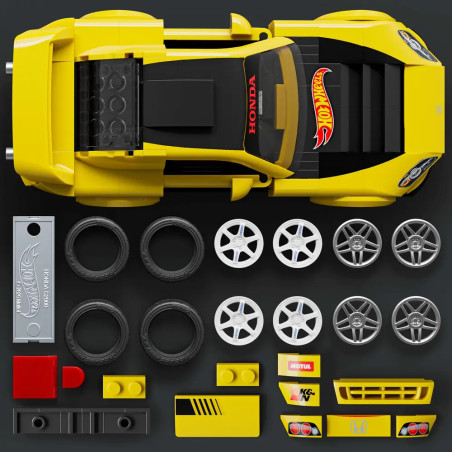 Mattel Brick Shop Hot Wheels Speed Honda 1