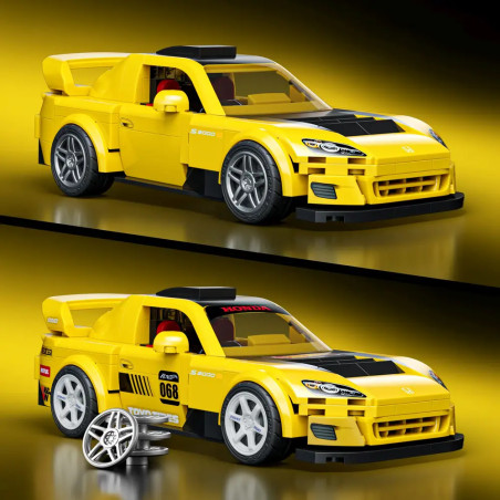 Mattel Brick Shop Hot Wheels Speed Honda 1