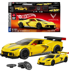 Mattel Brick Shop Hot Wheels Speed Corvette
