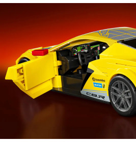 Mattel Brick Shop Hot Wheels Speed Corvette